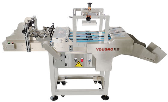 1375*400*1150mm Tकोडिंग फ्रिकशन पेपर फीडर प्लास्टिक बैग के लिए