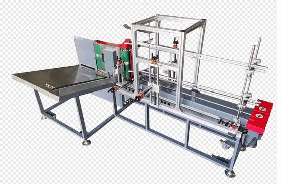 डबल साइड प्रिंटिंग के लिए ऊर्ध्वाधर घुमावदार बॉक्स स्प्लिटिंग मशीन